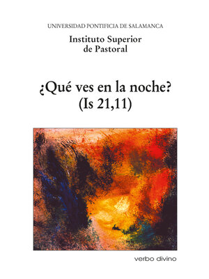 cover image of ¿Qué ves en la noche? (Is 21,11)